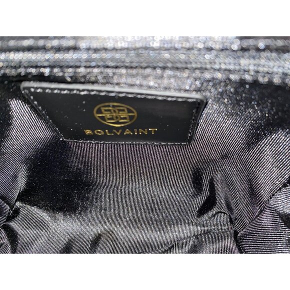 Bolvaint Paris Aurore Black Leather Bag Auer Collection Hexagon Fun NWT - Picture 9 of 13